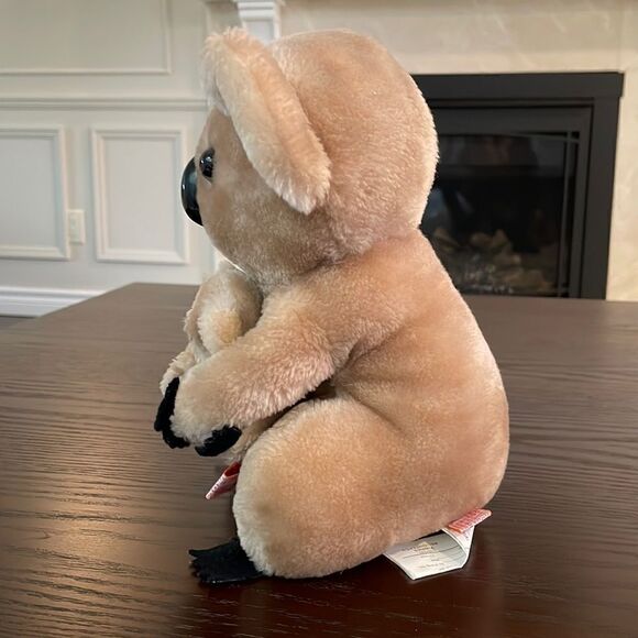Vintage 1978 R Dakin Mama Koala Bear w baby Plush Toy Stuffed Animal 10” Tall L - Picture 3 of 10